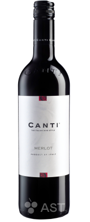 Вино КАНТИ Мерло красное сух. 0,75л 11,5%
