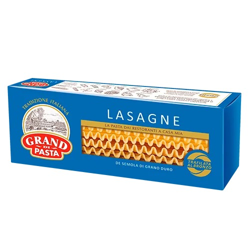 Макароны ГРАНД ДИ ПАСТА Лазанья  500 гр.