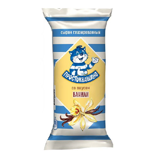 Сырок глазированный ПРОСТОКВАШИНО ваниль 23% без змж 40гр