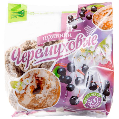 Пряники КАРАВАЙ Черемуховые 500 гр