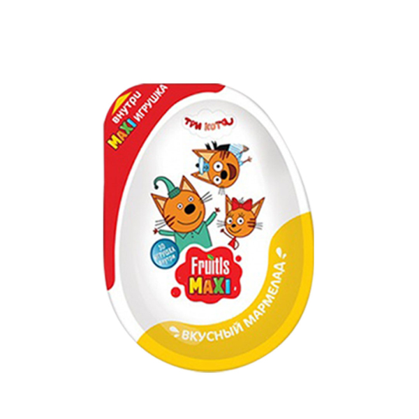 Мармелад КОНФИТРЕЙД Мэджик Эг в пластиковом яйце с игрушкой 10 гр