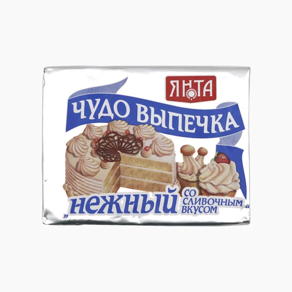 Маргарин ЯНТА Чудо-выпечка нежный со сливочным вкусом 75% с змж 250гр