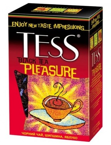 Чай ТЕСС Плэжа,черный листовой 100гр