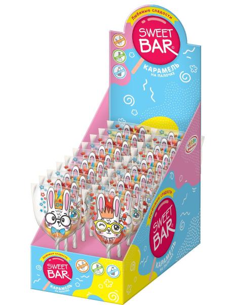 Карамель на палочке КОНФИТРЕЙД Свит Бар фигурная мороженое 20 гр