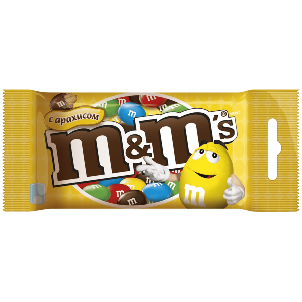 Драже М&Мs арахис 45гр