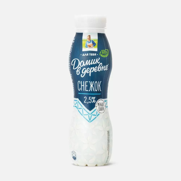 Снежок ДОМИК В ДЕРЕВНЕ 2,5% без змж 270гр