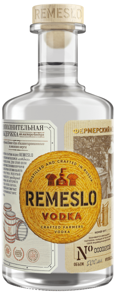 Водка Remeslo Выдержанная 0,5л 40%