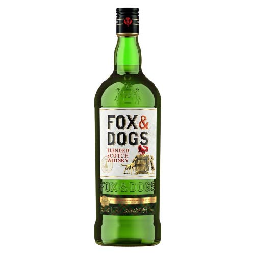 Виски ФОКС ЭНД ДОГС 1л 40%