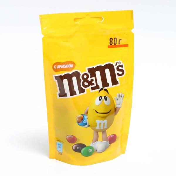 Драже М&M`s с арахисом 80 гр