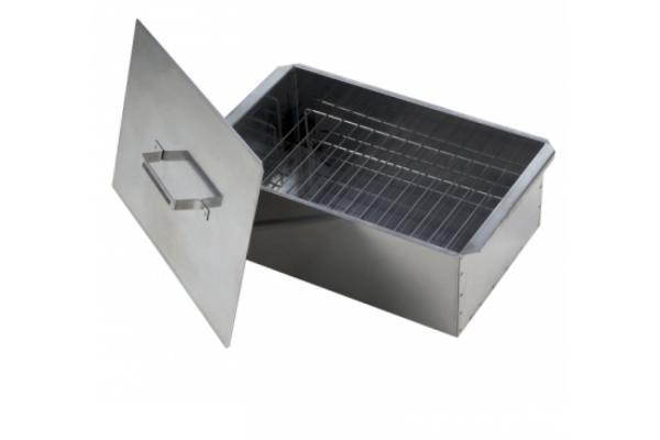 Коптильня одноярусная РОЯЛ ГРИЛЬ 35 х 25 х 10 см., арт. 80-083, Теза