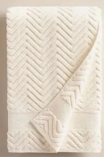 Полотенце махровое 70 х 130, ЛЮКСОР ВОЛНА, цв. бежевый, Аваль