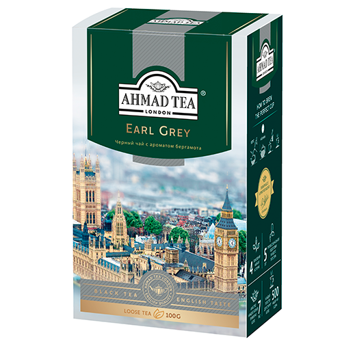 Чай АХМАД Эрл Грей листовой 100гр