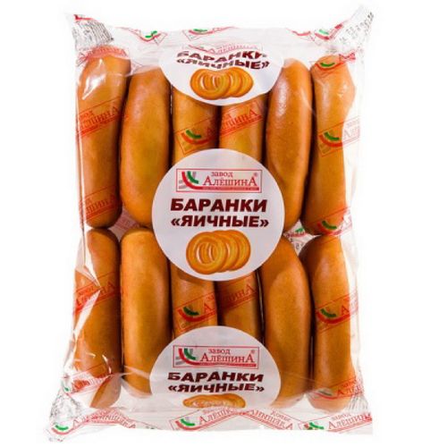 Баранка АЛЕШИНА яичная 450 гр без змж