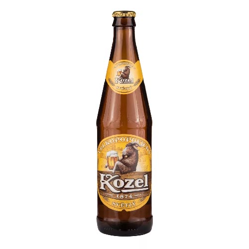 Пиво КОЗЕЛ светлое 4,0% 0,45 л ст/б