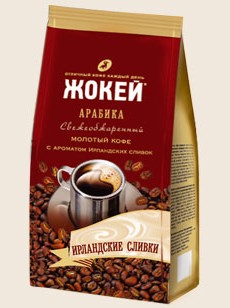 Кофе ЖОКЕЙ Ирландские сливки мол. 150гр