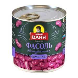 Фасоль ДЯДЯ ВАНЯ красная с/с 400 гр ж/б ключ