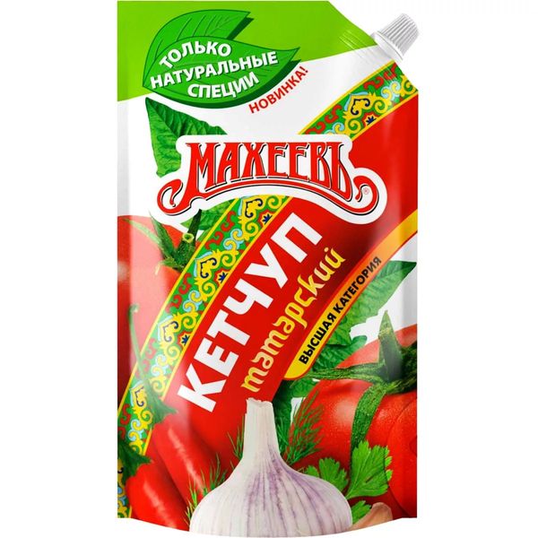 Кетчуп МАХЕЕВЪ татарский 300 гр дой пак