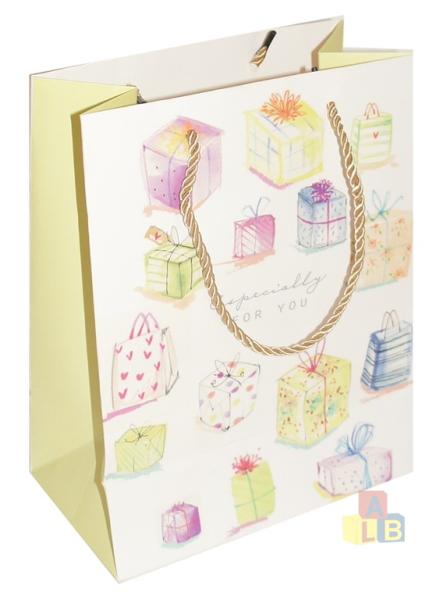 Пакет подарочный большой, размер 26 х 32 см, день рождения, арт. 3923, Авис