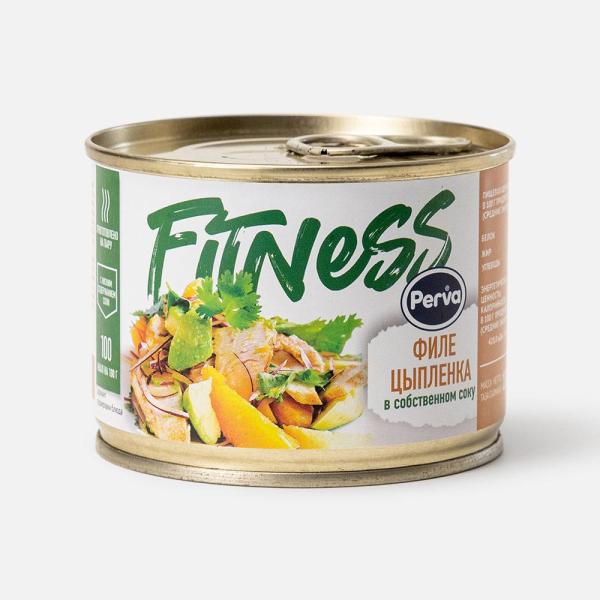 Филе цыпленка ПЕРВА в собственном соку 180 гр ж/б (М)