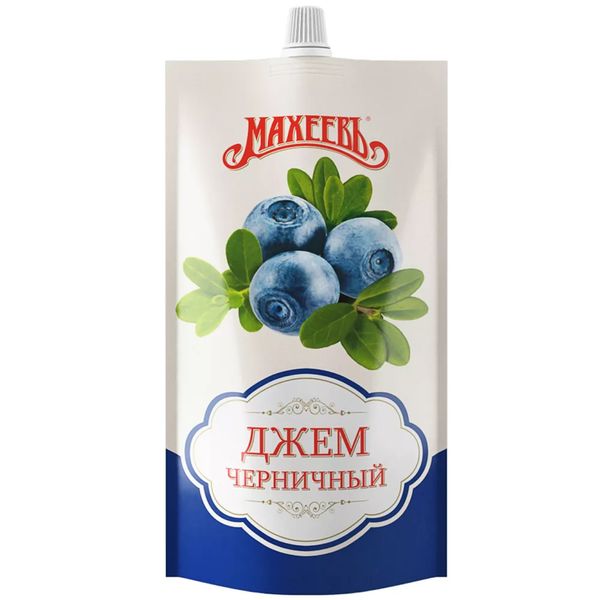 Джем МАХЕЕВЪ из черники 300 гр дой-пак