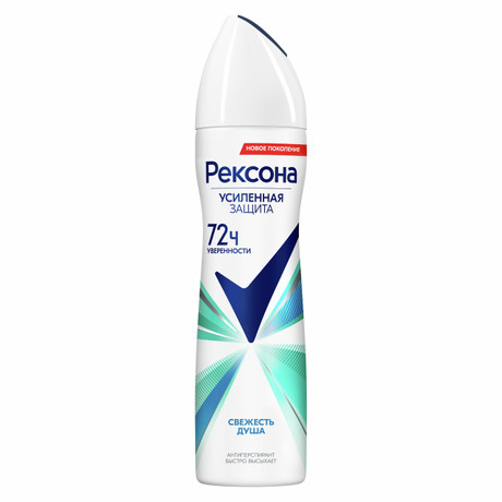 Дезодорант-антиперспирант Рексона Свежесть душа спрей150мл