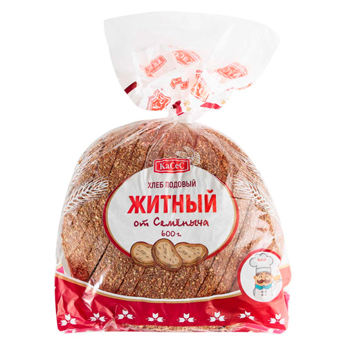 Хлеб ИХЗ  Житный от Семёныча Нарезной 600 гр уп
