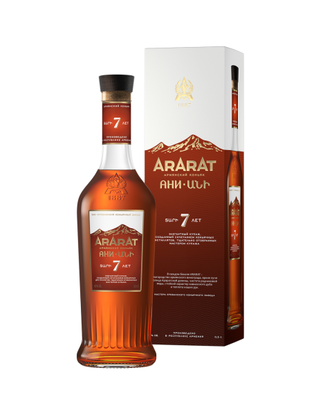 Коньяк АРАРАТ Ани 7лет п/у 0,5 л 40 %