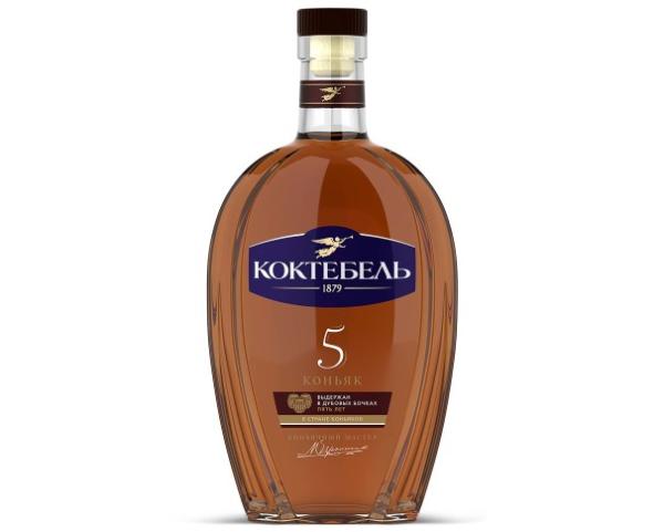 Коньяк КОКТЕБЕЛЬ 5лет 0,5л. 40%