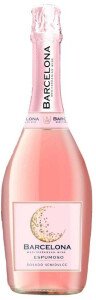 Вино игристое БАРСЕЛОНА Медитерранеан Вайн розовое брют 0,75л 11,5%,