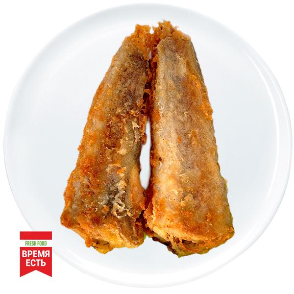 Минтай жареный