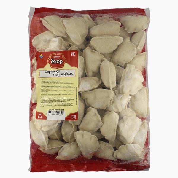 Вареники ЁХОР с картофелем замороженные 800гр