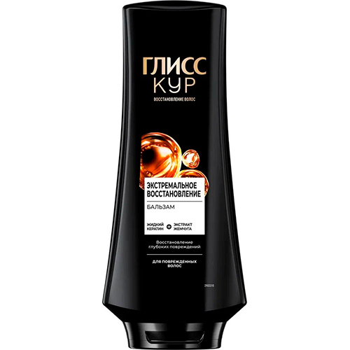 Бальзам для волос ГЛИСС КУР Экстремальное Восстановление для сильно поврежденных 400 мл