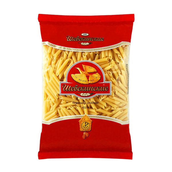 Макароны ШЕБЕКИНСКИЕ Рожок полубублик 450гр