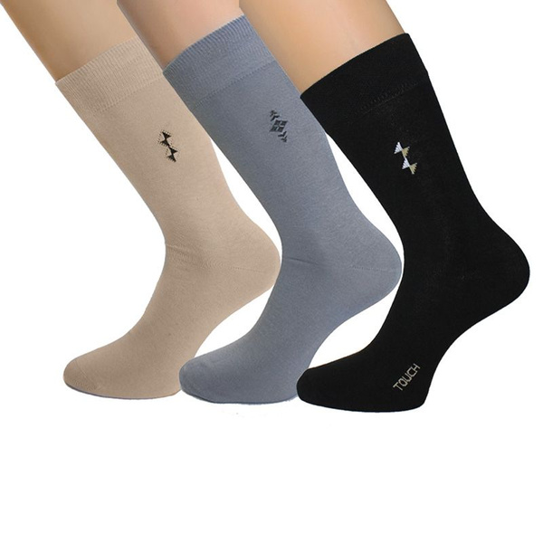 Носки мужские КОМПРЕС.ЭФФЕКТ цв. Серый, р-р. 27-29, Тач