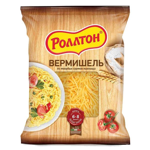 Макароны РОЛЛТОН Вермишель 400гр