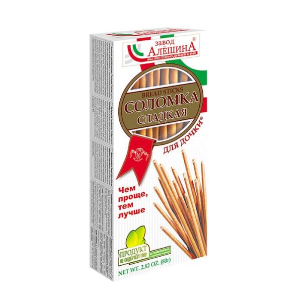 Соломка сладкая АЛЁШИНА Для дочки 200гр