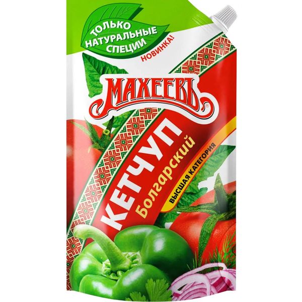 Кетчуп МАХЕЕВЪ болгарский 300 гр дой пак