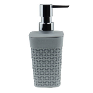 Дозатор д/жидкого мыла ОЛСО 350 мл., цв. серый шторм, арт. PT1345СШ-16, Пластик Репаблик