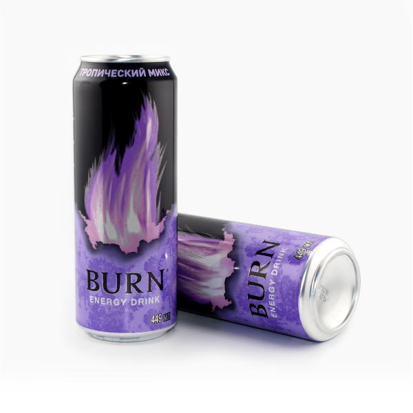 Напиток энергетический Burn Тропический микс 449 мл
