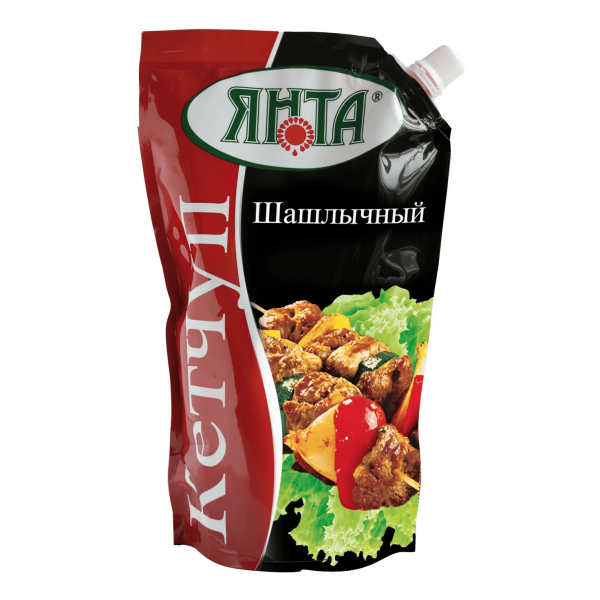 Соус кетчуп ЯНТА шашлычный 800 гр дой пак
