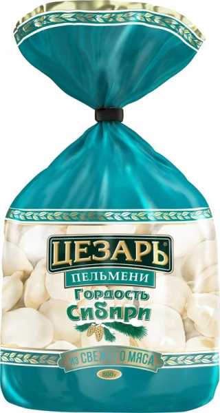 Пельмени ЦЕЗАРЬ Гордость Сибири 800гр