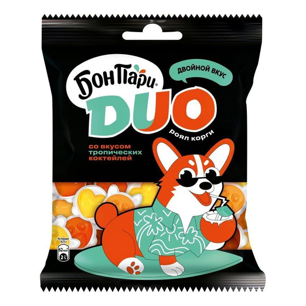 Мармелад БОН ПАРИ ДУО Роял Корги 100 гр