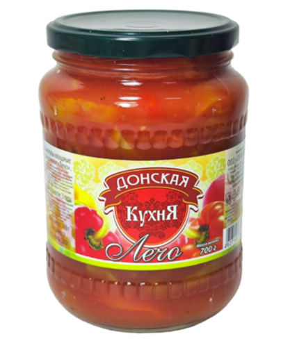 Лечо ДОНСКАЯ КУХНЯ 700 гр ст/б