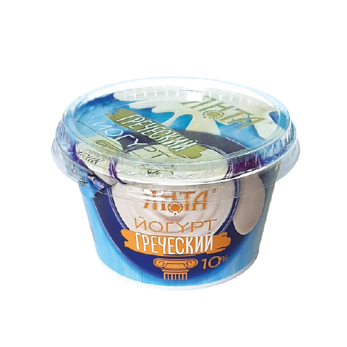 Йогурт ЯНТА греческий 10% без змж 190гр