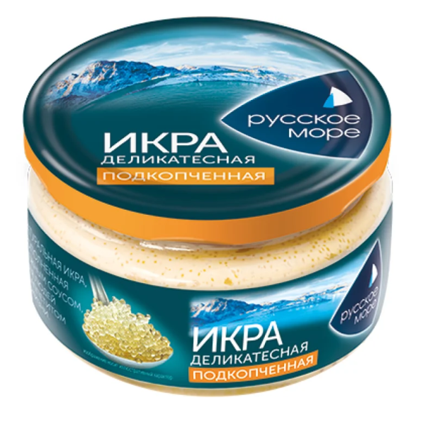 Икра РУССКОЕ МОРЕ мойвы в майон соус подк 165гр