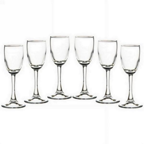 Набор рюмок ПАШАБАХЧЕ ИМПЕРИАЛ ПЛЮС, 6 шт., 73 мл., арт. 318-0139, РЦ Восток