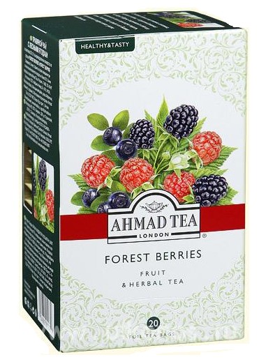 Чай АХМАД Травяной Лесные Ягоды 20*2гр пак