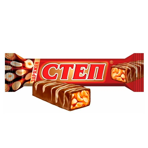 Батончик Золотой Степ с орехом СТАРЫЙ ОСКОЛ 50гр