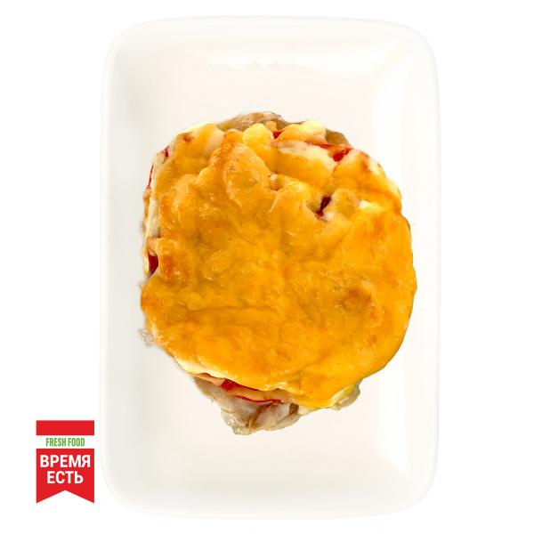 Отбивная куриная с помидорами