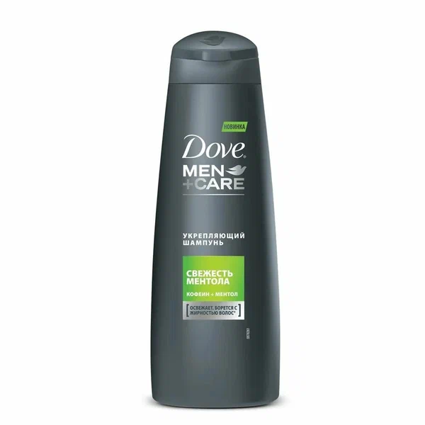 Шампунь для мужчин ДАВ Свежесть Ментола 250мл